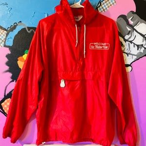 Vintage Miller Time Windbreaker Pull Over - Men’s Large